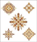 (image for) Geometric Medallions Autumn